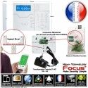 F2 PACK FOCUS ST-VGT 2G Sans-Fil Surveillance Alarme Connecté sans TCP-IP abonnement Système Sécurité Ethernet Appartement 868MHz