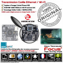 Mémoire Micro-SD HA-8403 Wi-Fi Alarme Extérieur Protection Nuit Vision Surveiller RJ45 Enregistrement fil Système Sécurité Logement sans Caméra