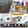 sans Abonnement HA-8403 Système Enregistrement Maison Logement Sécurité Caméra Alarme IP Extérieure Wi-Fi Protection Nuit Vision RJ45