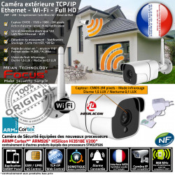 Ethernet Système Enregistrement Protection Extérieure Surveillance Maison Alarme Sécurité Nuit IP HA-8404 Réseau Wi-Fi Vision de Caméra