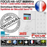 Focus HA-VGT GSM 3G/4G TCP/IP Alarme Connectée Réseau Ethernet FOCUS abonnement Meian 868MHz SIM Centrale SmartPhone TCP-IP sans 4G Sans-Fil