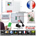 Focus HA-VGT GSM 3G/4G TCP/IP Connectée SIM FOCUS Sans-Fil Alarme SmartPhone TCP-IP 4G Meian sans abonnement Ethernet Réseau Centrale 868MHz