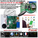 Système Maison 2 pièces HA-VGT sans GSM FOCUS Sans-Fil Ethernet Réseau Centrale Alarme Connectée SIM TCP-IP abonnement 868MHz Mobile