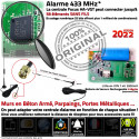 Portes Télécommande Ethernet Sans-Fil 4G Abonnement GSM Compatible Orion IP2 Alarme HA-VGT Connecté 433MHz Sécurité PACK Surveillance Système Sans