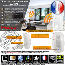 Radar Appartement Maison Capteur Réseau Direction Détection GSM DMT Animaux FOCUS Système 3G MD-448R Meian Mouvements Immunité 433MHz Présence Passage
