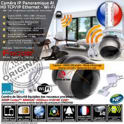 Logement Plafond Wi-Fi Application Infrarouge Réseau Surveiller Alerte IP Smartphone Nuit Détection Vision Caméra Dôme avec de RJ45 HA-8304 Mouvement Meian