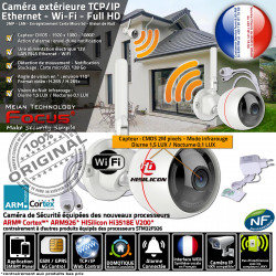 Sécurité Maison Enregistrement HA-8406 Extérieure Protection Vision Système Nuit Réseau Ethernet de Surveillance Alarme Wi-Fi Caméra IP