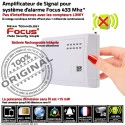 Transmetteur émetteur Distance PB-205R sensibilité 433 de augmenter MHz sans transmission Antenne Meian fil haute Alarme la pour portée