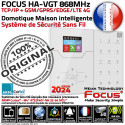 Focus ST-VGT GSM TCP/IP 3G Alarme abonnement 868MHz Système Connecté Ethernet Meian Sécurité IP2 sans FOCUS Sans-Fil TCP-IP Surveillance ST-V