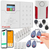 Chalet PACK FOCUS ST-VGT 2G abonnement 868MHz Alarme TCP-IP sans Sans-Fil Système Surveillance Ethernet Connecté Sécurité