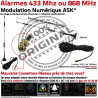 Focus ST-VGT GSM Professionnel Meian Surveillance TCP-IP pour FOCUS Sans-Fil Sécurité Alarme Ethernet Système Connecté 868MHz