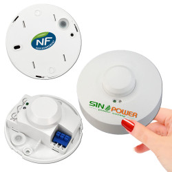 énergie Capteur Micro-Ondes Fréquence LED Mouvement Automatique Économie Luminaire Hyper Lampe Détecteur SINOPower Éclairage HF Présence Ampoules 360° de