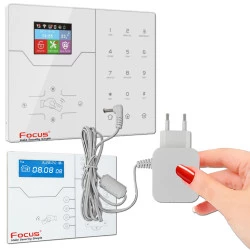 ORIGINAL Alimentation FOCUS 12V Logement Bloc Connecté 1.5A Surveillance Salons Recharge Tension Chambres Pièces IP Alarme Câble