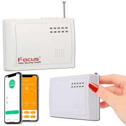 signal sans MHz Récepteur GSM Alarme 433 une Détecteur de fil pour améliorée PB-205R Meian réception Amplificateur