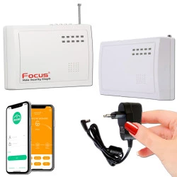 Système avec de et du sécurité performant connecté FC-008R un Sécurisation relais système efficace 433MHz Sécurité d-alarme