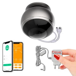 Alerte Plafond Caméra Smartphone RJ45 Réseau Détection Wi-Fi HA-8304 Logement Mouvement avec Application de Vision Infrarouge IP Dôme Surveiller Nuit Meian