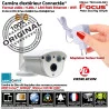 Caméra HA-8403 Sécurité Enregistrement Système Vision d-Extérieur RJ45 Wi-Fi Alarme IP Apparemment Nuit Surveiller Protection